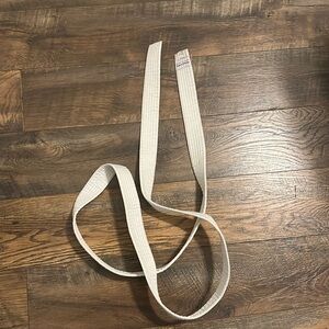 Martial arts belt-white